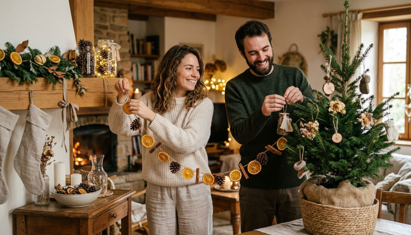 Comment créer une ambiance festive avec des décorations de Noël écoresponsables ?