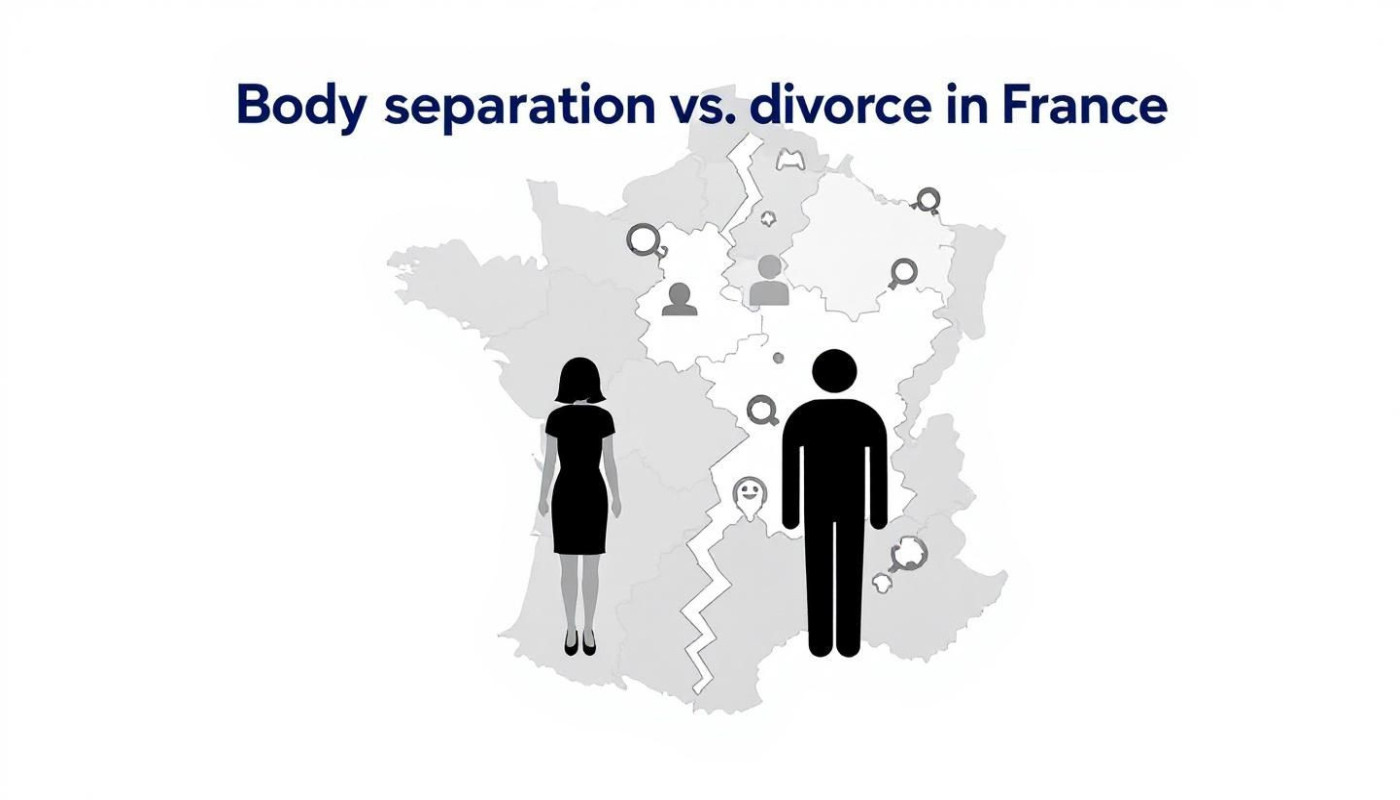 Comparaison détaillée : séparation de corps versus divorce en France