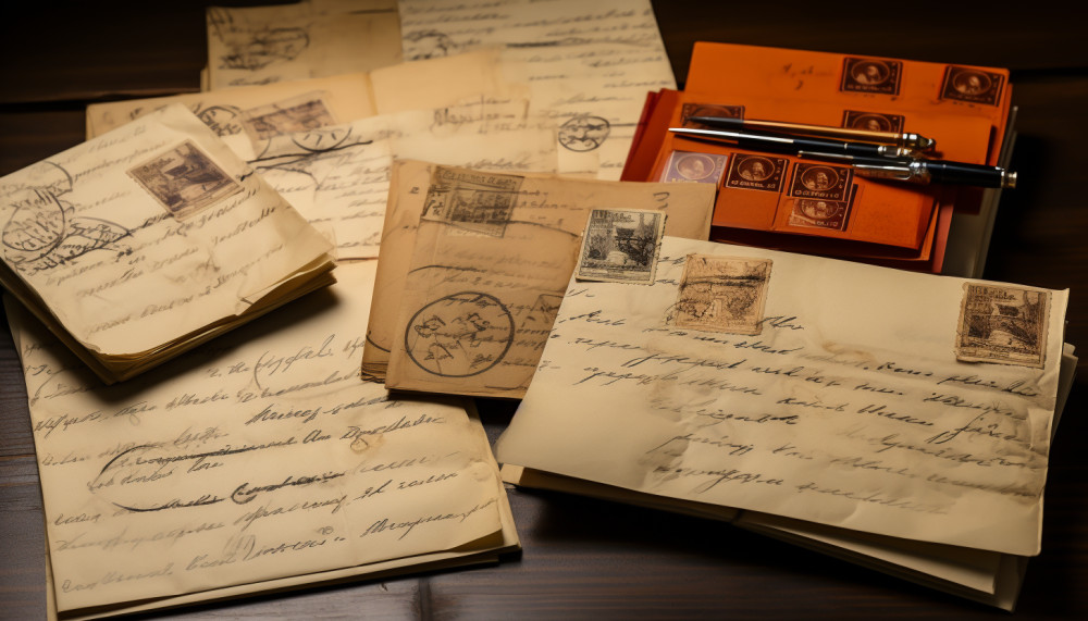 Les cartes manuscrites.